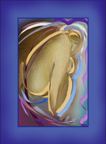 Arts numériques intitulée "Tendresse..." par Jacky Patin, Œuvre d'art originale, Peinture numérique