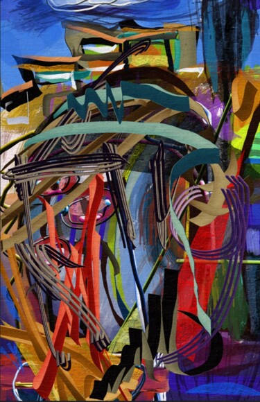 Arts numériques intitulée "Découverte..." par Jacky Patin, Œuvre d'art originale, Peinture numérique