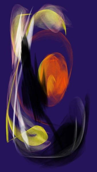 Digital Arts titled "aérien" by Jacky Patin, Original Artwork