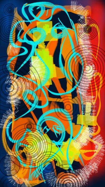 Digital Arts titled "astro" by Jacky Patin, Original Artwork