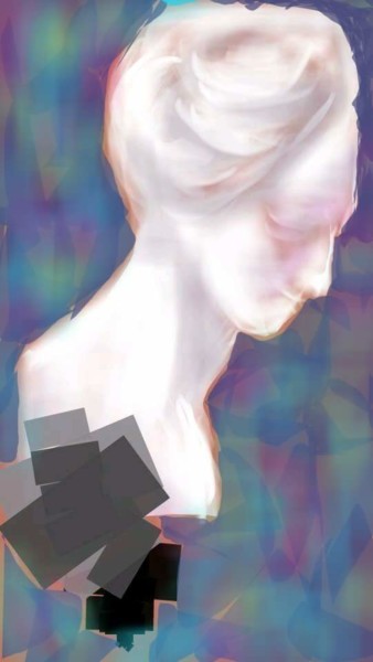 Digital Arts titled "le buste..." by Jacky Patin, Original Artwork