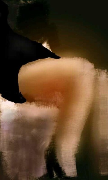 Arts numériques intitulée "Des jambes.........…" par Jacky Patin, Œuvre d'art originale