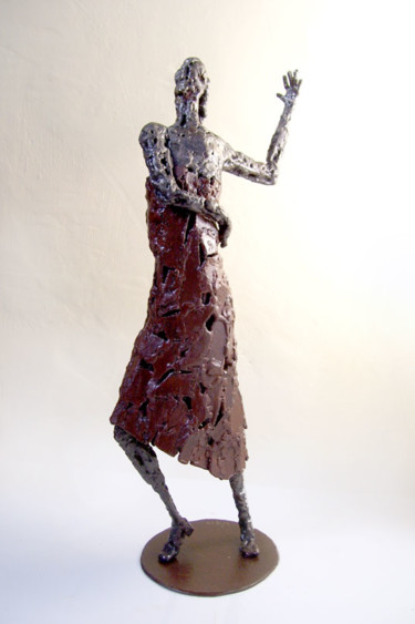 Sculpture intitulée "Flamenca" par Jaco, Œuvre d'art originale, Métaux