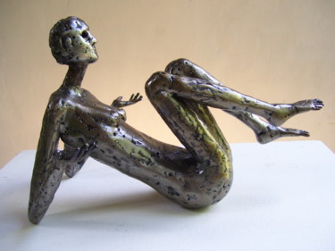 Sculpture intitulée "Sensuelle" par Jaco, Œuvre d'art originale, Métaux