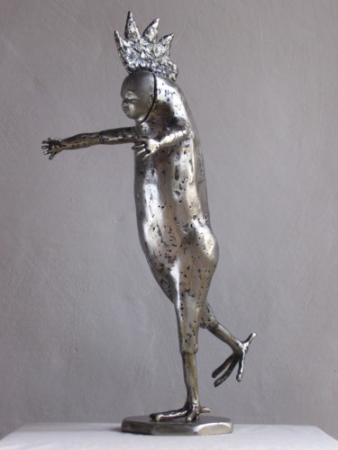 Sculpture intitulée "Maman" par Jaco, Œuvre d'art originale, Métaux