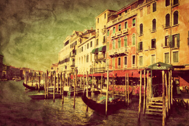 Pintura intitulada "Venice" por Jacob Farkas, Obras de arte originais, Acrílico