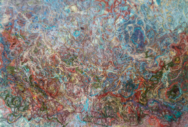 Malerei mit dem Titel "Tarntal" von Jacob Maler, Original-Kunstwerk, Acryl