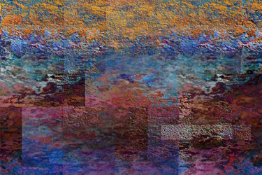 Digitale Kunst mit dem Titel "Mint #96" von Jacob Palmont, Original-Kunstwerk, Digitale Collage