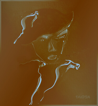 Arte digital titulada "ELEGANCE" por Jacqueline Jouan (Dalhia), Obra de arte original, Pintura Digital