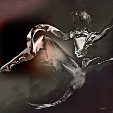 Digital Arts titled "LES ILLUSIONS PERDU…" by Jacqueline Jouan (Dalhia), Original Artwork, Digital Painting