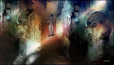 Arts numériques intitulée "Mes nuits fantastiq…" par Jacqueline Jouan (Dalhia), Œuvre d'art originale, Peinture numérique
