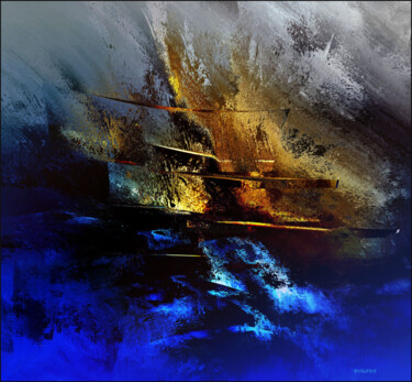 Digital Arts titled "OCEANO" by Jacqueline Jouan (Dalhia), Original Artwork, Digital Painting