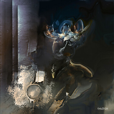 Digital Arts titled "LE PRINCE DE LA NUIT" by Jacqueline Jouan (Dalhia), Original Artwork, Digital Painting