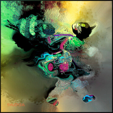 Digital Arts titled "Elégances fusionnel…" by Jacqueline Jouan (Dalhia), Original Artwork, Digital Painting