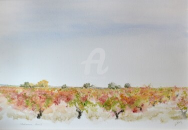 Malarstwo zatytułowany „automne 2009” autorstwa Jacqueline Ruiz Herrera, Oryginalna praca, Olej
