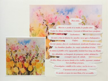 Collages titled "Mon amie 2" by Jacqueline Klocke, Original Artwork, Photo Montage