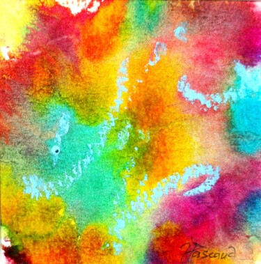 Monotype 26 Painting titled "Monotype 26" by Jacqueline Pascaud, Original Art, Ink Mounted on Other rigid panel
