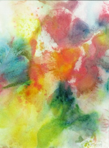 Monotype 28 Painting titled "Monotype 28" by Jacqueline Pascaud, Original Art, Ink Mounted on Other rigid panel