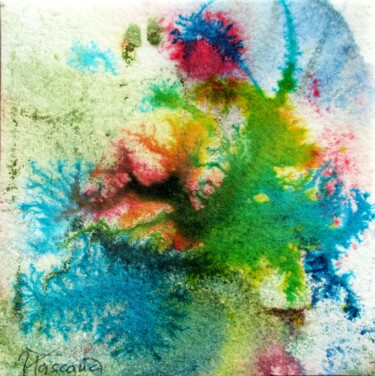 Monotype 30 Painting titled "Monotype 30" by Jacqueline Pascaud, Original Art, Ink Mounted on Other rigid panel