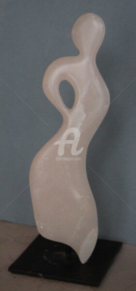 Sculpture intitulée "onduleuse" par Jacques Bourdon (JAQ), Œuvre d'art originale, Pierre
