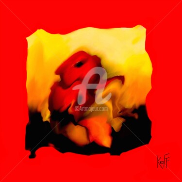 Digital Arts titled "Ivresse" by Kroff, Original Artwork