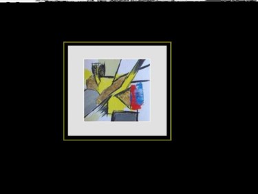 Peinture intitulée "abstracta 73.3  acr…" par Jacques De Poorter, Œuvre d'art originale