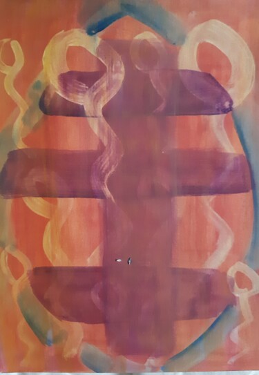 Картина под названием "In Vitro" - Jacques Desvaux (JD), Подлинное произведение искусства, Акрил