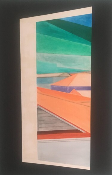 Peinture intitulée "Concordia après le…" par Jacques Girauld, Œuvre d'art originale, Huile