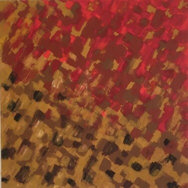 Peinture intitulée "Affrontements à May…" par Jacques Girauld, Œuvre d'art originale, Huile
