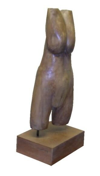 Sculpture intitulée "La garçonne" par Jacques Gressent, Œuvre d'art originale
