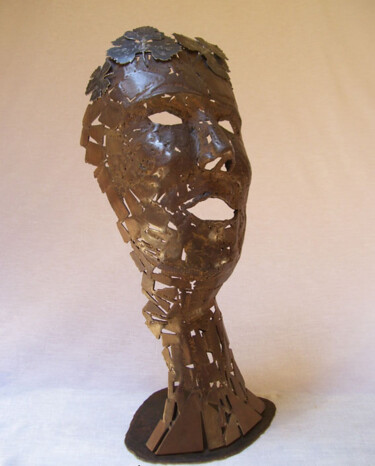 Sculpture titled "Bacchanale" by Jacques Hellegouarch (Jaco), Original Artwork, Metals