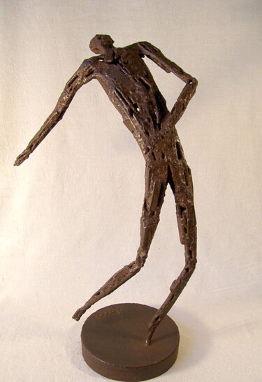 Sculpture intitulée "Mouvement 7" par Jacques Hellegouarch (Jaco), Œuvre d'art originale, Métaux