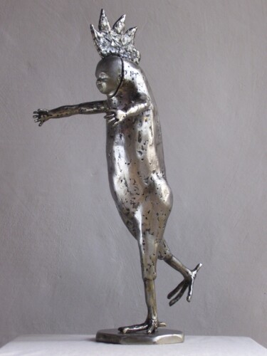 Sculpture titled "Maman" by Jacques Hellegouarch (Jaco), Original Artwork, Metals