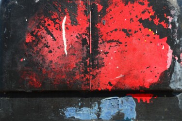 Photography titled "Laisses rouge et bl…" by Jacques Jégo, Original Artwork