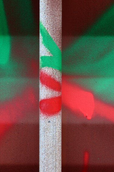 Fotografía titulada "De vert et de rouge" por Jacques Jégo, Obra de arte original, Fotografía no manipulada