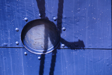 Photographie intitulée "La belle bleue !" par Jacques Jégo, Œuvre d'art originale