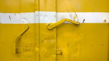 Photographie intitulée "Sourcil bas jaune -…" par Jacques Jégo, Œuvre d'art originale