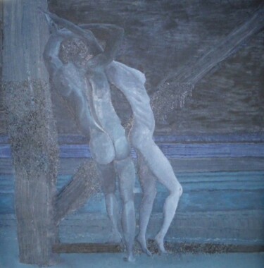 Peinture intitulée "saint jean de monts…" par Jacques Kerzanet, Œuvre d'art originale, Huile