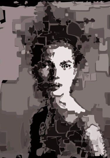 Peinture intitulée "Katarina" par Jacques Lacourrege, Œuvre d'art originale, Acrylique
