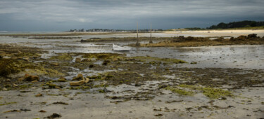 Photographie intitulée "Morbihan marée basse" par Jacques Lateur, Œuvre d'art originale, Photographie numérique