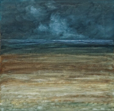 Painting titled "Horizon" by Jacques Lateur, Original Artwork, Oil