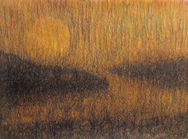 Ζωγραφική με τίτλο "2014-02-09-Watercol…" από Jacques Levy, Αυθεντικά έργα τέχνης, Ακουαρέλα