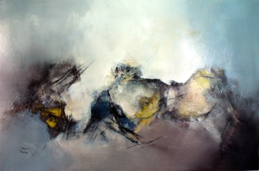 Malerei mit dem Titel "Transgression  dyna…" von Jacques Reverdy, Original-Kunstwerk, Öl