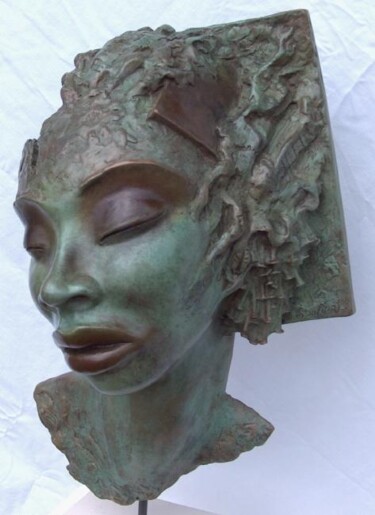 Sculpture titled "oubli" by Jacques Stauffert, Original Artwork, Metals