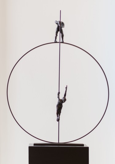 Scultura intitolato "Spectacle" da Jacques Vanroose, Opera d'arte originale, Bronzo