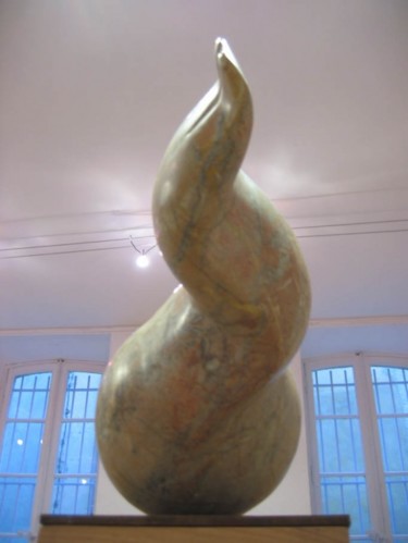 Sculpture intitulée "poisson n°11" par Jacques Duault, Œuvre d'art originale, Pierre