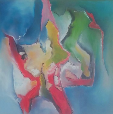 Painting titled "Sans titre" by Jacques Leroy, Original Artwork