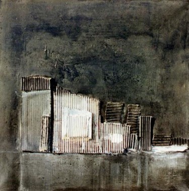 Peinture intitulée "Manhattan" par Jacques Pierson, Œuvre d'art originale