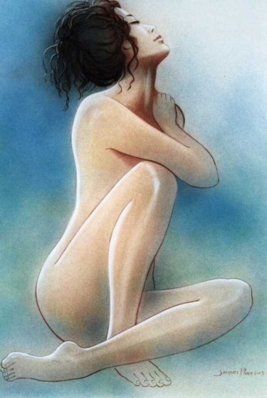 Drawing titled "Aphrodite" by Jacques Place, Original Artwork, Other
