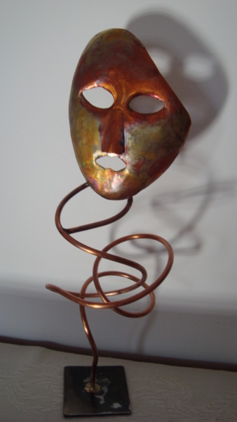 Sculpture intitulée "Mascarade" par Jacques Tronquet, Œuvre d'art originale, Métaux